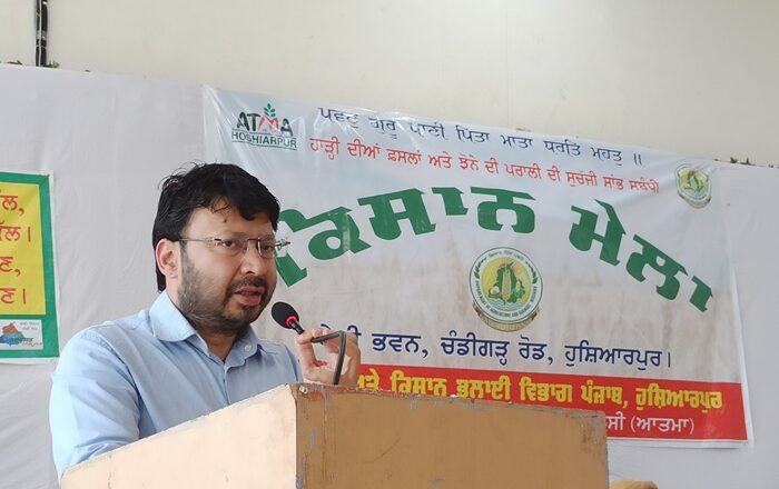 ਪੰਜਾਬ ਸਰਕਾਰ ਕਿਸਾਨਾਂ ਦੇ ਹਿੱਤਾਂ ਅਤੇ ਭਲਾਈ ਲਈ ਵਚਨਬੱਧ : ਡਾ. ਰਵਜੋਤ ਸਿੰਘ