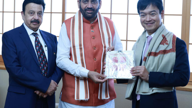 जापान दौरे के पहले दिन मुख्यमंत्री नायब सिंह सैनी ने जापान के मंत्रियों से की मुलाकात