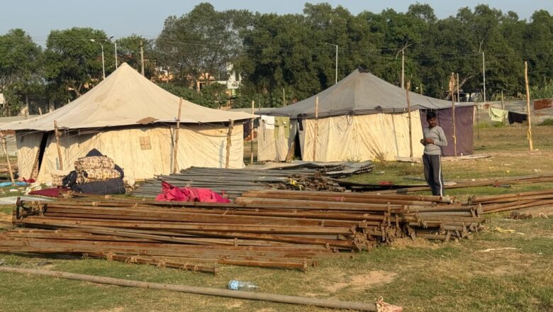 ਸ੍ਰੀ ਆਨੰਦਪੁਰ ਸਾਹਿਬ ਵਿਖੇ ਰੋਜ਼ਾਨਾ 12 ਹਜ਼ਾਰ ਸੰਗਤ ਦੇ ਠਹਿਰਣ ਲਈ ਟੈਂਟ ਸਿਟੀ ਬਣਨੀ ਸ਼ੁਰੂ: ਸੌਂਦ