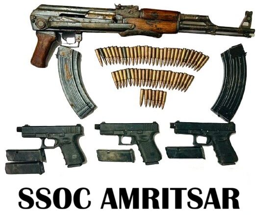 ਦੀਵਾਲੀ ਤੋਂ ਪਹਿਲਾਂ ਇੱਕ ਹੋਰ ਏਕੇ-47 ਰਾਈਫਲ, ਤਿੰਨ ਗਲੌਕ ਪਿਸਤੌਲਾਂ ਬਰਾਮਦ; ਤਿੰਨ ਵਿਅਕਤੀ ਕਾਬੂ