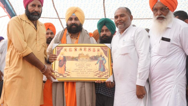 ਕੈਬਨਿਟ ਮੰਤਰੀ ਹਰਜੋਤ ਬੈਂਸ ਨੇ 35.48 ਕਰੋੜ ਦੀ ਲਾਗਤ ਨਾਲ ਬਣਨ ਵਾਲੇ ਹਾਈ ਲੈਵਲ ਪੁਲ ਦਾ ਰੱਖਿਆ ਨੀਂਹ ਪੱਥਰ