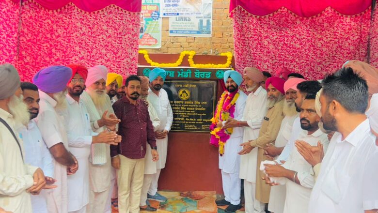 ਵਿਧਾਇਕ ਬਣਾਂਵਾਲੀ ਵੱਲੋਂ ਹਲਕਾ ਸਰਦੂਲਗੜ੍ਹ ਵਿਖੇ 8 ਕਰੋੜ 11 ਲੱਖ ਰੁਪਏ ਦੀ ਲਾਗਤ ਨਾਲ ਬਣੀਆਂ ਸੜਕਾਂ ਦਾ ਉਦਘਾਟਨ