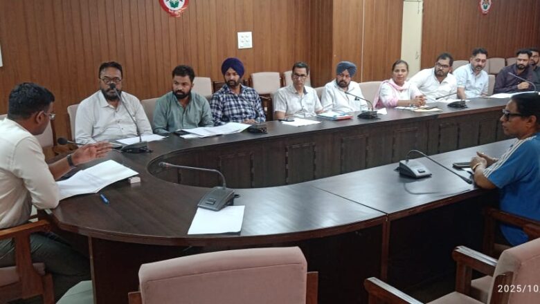 ਡਿਪਟੀ ਕਮਿਸ਼ਨਰ ਨੇ ਪਲਸ ਪੋਲੀਓ ਮੁਹਿੰਮ ਸਬੰਧੀ ਜ਼ਿਲ੍ਹਾ ਟਾਸਕ ਫ਼ੋਰਸ ਨਾਲ ਕੀਤੀ ਮੀਟਿੰਗ