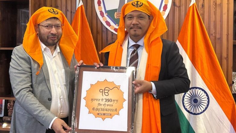 ਡਾ. ਰਵਜੋਤ ਸਿੰਘ ਨੇ ਮੇਘਾਲਿਆ ਦੇ ਮੁੱਖ ਮੰਤਰੀ ਨੂੰ ਸੱਦਾ ਦਿੱਤਾ