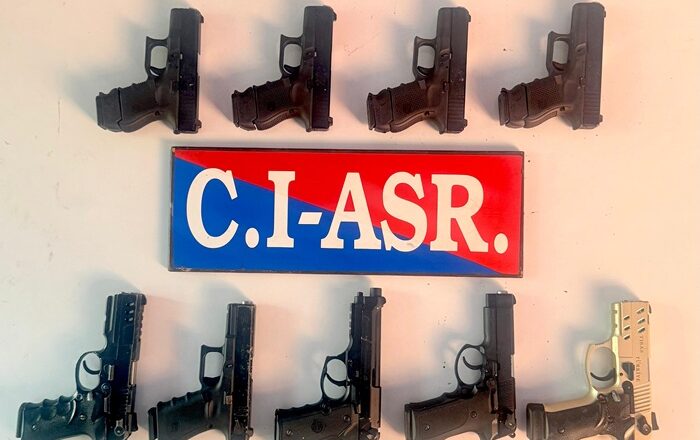 ਸਰਹੱਦ ਪਾਰੋਂ ਚੱਲ ਰਹੇ ਗੈਰ-ਕਾਨੂੰਨੀ ਹਥਿਆਰਾਂ ਦੀ ਤਸਕਰੀ ਦੇ ਨੈੱਟਵਰਕ ਦਾ ਪਰਦਾਫਾਸ਼; ਨੌਂ ਪਿਸਤੌਲਾਂ ਸਮੇਤ ਤਿੰਨ ਗ੍ਰਿਫ਼ਤਾਰ