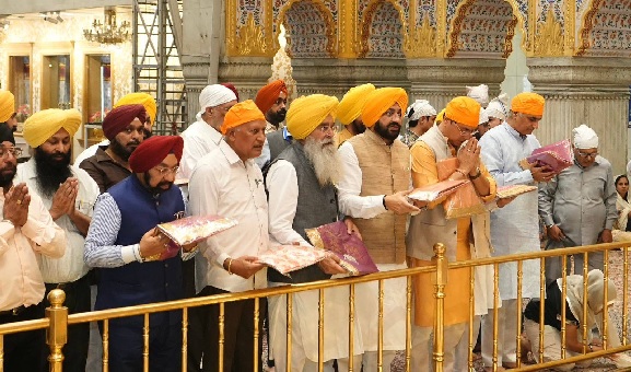 Aap minister delhi guru tegbahadur ji