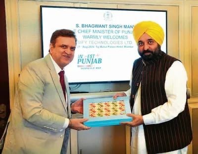 ਮਾਨ ਸਰਕਾਰ ਨੇ ਪੰਜਾਬ ਨੂੰ ਬਣਾਇਆ IT Hub ! Sify Infinit ਦੇ ₹611 ਕਰੋੜ ਦੇ ਨਿਵੇਸ਼ ਨਾਲ ਪੰਜਾਬ ਨੇ ਡਿਜੀਟਲ ਯੁੱਗ ਵਿੱਚ ਮਾਰੀ ਇਤਿਹਾਸਕ ਛਾਲ