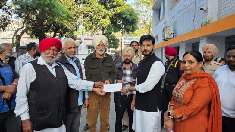 ਵਿਧਾਨ ਸਭਾ ਹਲਕਾ ਚੱਬੇਵਾਲ ਵਿਚ 5.12 ਕਰੋੜ ਨਾਲ ਹੋਣਗੇ ਵਿਕਾਸ ਕਾਰਜ – ਵਿਧਾਇਕ ਡਾ. ਇਸ਼ਾਂਕ ਕੁਮਾਰ ਚੱਬੇਵਾਲ