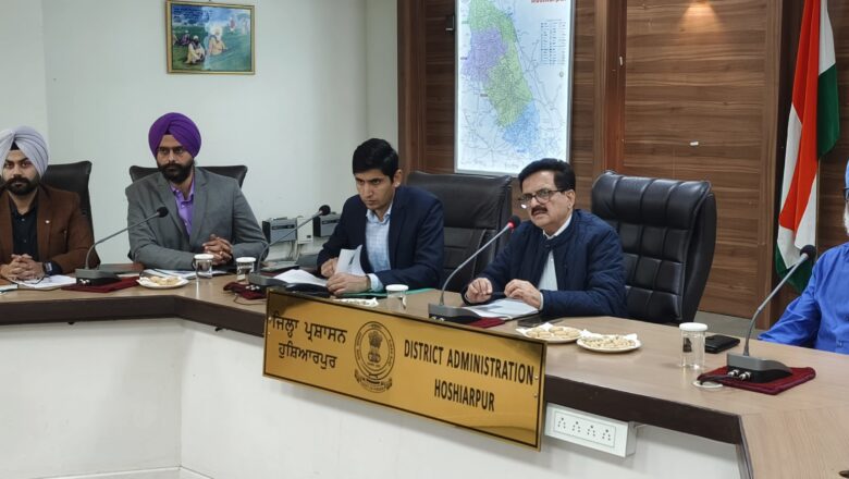 ਪੰਜਾਬ ਰਾਜ ਖ਼ੁਰਾਕ ਕਮਿਸ਼ਨ ਦੇ ਚੇਅਰਮੈਨ ਨੇ ਪੋਸ਼ਣ, ਖੁਰਾਕ ਸੁਰੱਖਿਆ ਅਤੇ ਭਲਾਈ ਸਕੀਮਾਂ ਦੀ ਕੀਤੀ ਸਮੀਖਿਆ
