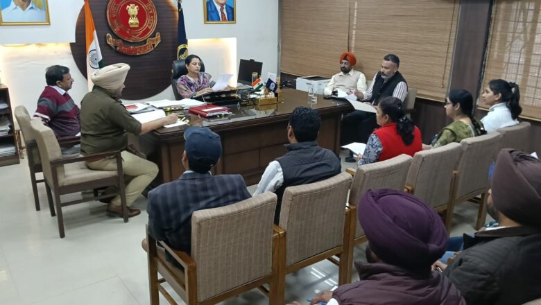 ਡਿਪਟੀ ਕਮਿਸ਼ਨਰ ਵਲੋਂ ਨੌਜਵਾਨਾਂ ਨੂੰ ਖੇਡਾਂ ਨਾਲ ਜੋੜਨ ਲਈ ਖੇਡ ਮੁਕਾਬਲੇ ਕਰਵਾਉਣ ‘ਤੇ ਜ਼ੋਰ*