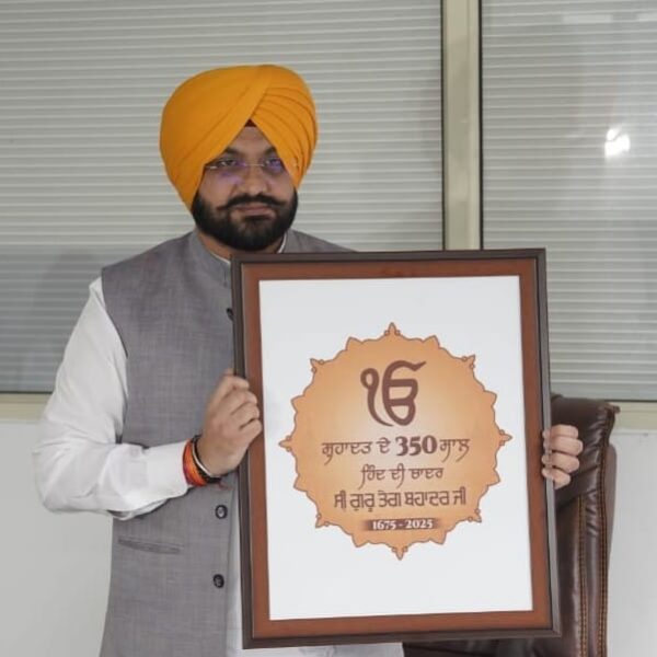 ਸ੍ਰੀ ਗੁਰੂ ਤੇਗ਼ ਬਹਾਦਰ ਜੀ ਦਾ 350ਵਾਂ ਸ਼ਹੀਦੀ ਦਿਹਾੜਾ: ਕੁੱਲ 1563 ਕਿਲੋਮੀਟਰ ਦੀ ਦੂਰੀ ਤੈਅ ਕਰਨਗੇ ਚਾਰ ਨਗਰ ਕੀਰਤਨ: ਤਰੁਨਪ੍ਰੀਤ ਸਿੰਘ ਸੌਂਦ