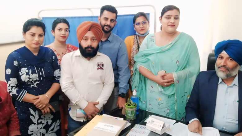 ਡਾਕਟਰ ਸੁਰਜੀਤ ਸਿੰਘ ਨੇ ਕੀਰਤਪੁਰ ਸਾਹਿਬ ਦੇ ਸੀਨੀਅਰ ਮੈਡੀਕਲ ਅਫ਼ਸਰ ਵਜੋਂ ਸੰਭਾਲਿਆ ਅਹੁਦਾ