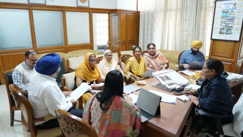 ਆਂਗਨਵਾੜੀ ਵਰਕਰਾਂ ਅਤੇ ਹੈਲਪਰਾਂ ਦੀ ਭਲਾਈ ਲਈ ਪੰਜਾਬ ਸਰਕਾਰ ਵੱਲੋਂ ਵਿਸ਼ੇਸ਼ ਤਰਜੀਹ: ਡਾ. ਬਲਜੀਤ ਕੌਰ