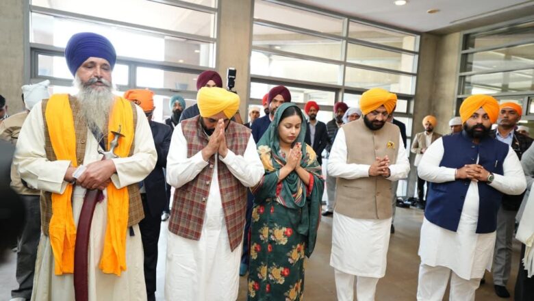 ਮੁੱਖ ਮੰਤਰੀ ਵੱਲੋਂ ਵਿਰਾਸਤ-ਏ-ਖ਼ਾਲਸਾ ਵਿਖੇ ਸ੍ਰੀ ਗੁਰੂ ਤੇਗ਼ ਬਹਾਦਰ ਜੀ ਦੇ ਜੀਵਨ ਅਤੇ ਸ਼ਹਾਦਤ ਨੂੰ ਦਰਸਾਉਂਦੀ ਵਿਸ਼ੇਸ਼ ਪ੍ਰਦਰਸ਼ਨੀ ਗੈਲਰੀ ਦਾ ਉਦਘਾਟਨ