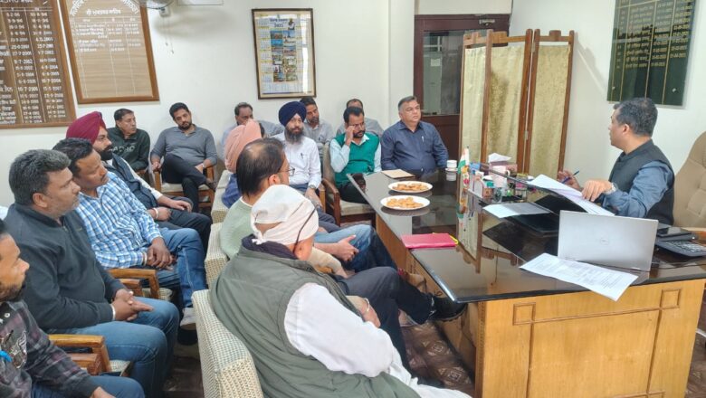 ਜੀ.ਐਸ.ਟੀ ਮਾਲੀਏ ਦੇ ਵਾਧੇ ਲਈ ਮੈਰਿਜ ਪੈਲਿਸ ਦੇ ਮਾਲਕਾਂ ਨਾਲ ਕੀਤੀ ਗਈ ਮੀਟਿੰਗ