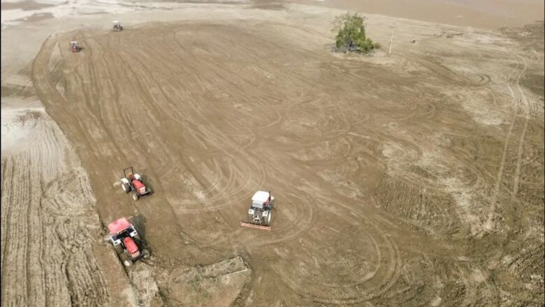 ਆਪ ਸੰਸਦ ਮੈਂਬਰ ਨੇ ਕਾਇਮ ਕੀਤੀ ਮਿਸਾਲ ! ਖੁਦ ਟਰੈਕਟਰ ਨਾਲ ਹੜ੍ਹ ਪ੍ਰਭਾਵਿਤ ਖੇਤਾਂ ਦਾ ਕੀਤਾ ਦੌਰਾ , ਕਿਸਾਨਾਂ ਨਾਲ ਮਿਲ ਕੇ ਜ਼ਮੀਨ ਨੂੰ ਬਣਾਇਆ ਵਾਹੀਯੋਗ