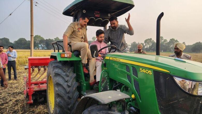 ਪਰਾਲੀ ਪ੍ਰਬੰਧਨ ਵਿੱਚ ਬਦਲਾਅ ਦੀ ਉਦਾਹਰਣ ਬਣਿਆ ਜ਼ਿਲ੍ਹਾ ਮੋਗਾ – ਮਾਨ ਸਰਕਾਰ ਦੀ ਅਗਵਾਈ ਹੇਠ ਖੇਤਾਂ ਵਿੱਚ ਸਰਗਰਮ SSP ਅਤੇ DC , ਵਾਤਾਵਰਣ ਅਤੇ ਮਨੁੱਖੀ ਜੀਵਨ ਦੀ ਰੱਖਿਆ ਲਈ ਇੱਕ ਪਹਿਲ