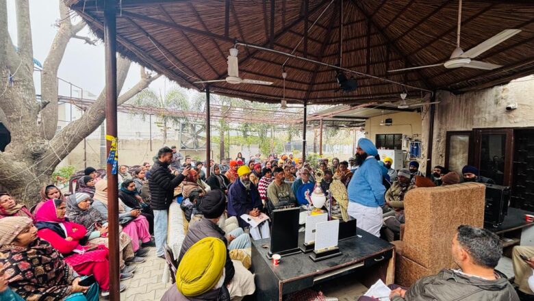 ਮਨਰੇਗਾ ਸਕੀਮ ਨੂੰ ਕਿਸੇ ਵੀ ਕੀਮਤ ’ਤੇ ਬੰਦ ਨਹੀਂ ਹੋਣ ਦਿੱਤਾ ਜਾਵੇਗਾ – ਜੈ ਕ੍ਰਿਸ਼ਨ ਸਿੰਘ ਰੌੜੀ