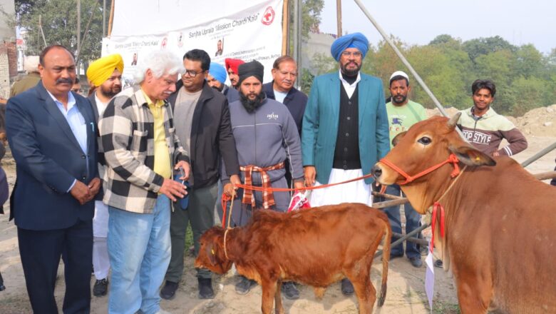 ਗਾਂ ਲੋੜਵੰਦ ਪਰਿਵਾਰਾਂ ਲਈ ਬਣੇਗੀ ਰੁਜ਼ਗਾਰ ਦਾ ਸਾਧਨ -ਧਾਲੀਵਾਲ