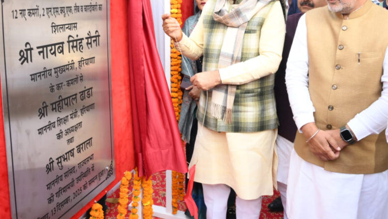 हरियाणा धाकड़ जवान, धाकड़ किसान व धाकड़ पहलवान की धरा – नायब सिंह सैनी