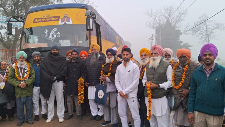 ਮੁੱਖ ਮੰਤਰੀ ਤੀਰਥ ਯਾਤਰਾ ਯੋਜਨਾ ਤਹਿਤ ਪਿੰਡ ਕਾਬਲਵਾਲਾ, ਮਿਸ਼ਰੀਵਾਲਾ ਅਤੇ ਔਲਖ ਤੋਂ ਬੱਸਾਂ ਰਵਾਨਾ