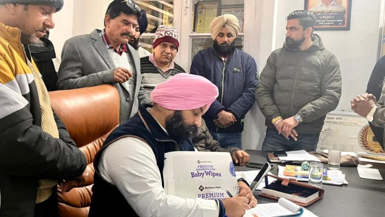 ਨਗਰ ਕੌਂਸਲ ਚੋਣਾਂ ਤੋਂ ਬਾਅਦ ਨੰਗਲ ਸ਼ਹਿਰ ਦੀ ਕਾਇਆ ਕਲਪ ਕਰਾਂਗੇ -ਹਰਜੋਤ ਬੈਂਸ