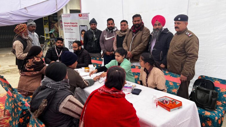 ਯੂਕੋ ਬੈਂਕ ਨੂੰਹੋਂ ਸ਼ਾਖਾ ਵੱਲੋਂ 84ਵੇਂ ਫਾਊਂਡੇਸ਼ਨ ਦਿਵਸ ਮੌਕੇ ਸਿਹਤ ਚੈੱਕਅਪ ਕੈਂਪ ਦਾ ਆਯੋਜਨ ਕੀਤਾ ਗਿਆ 