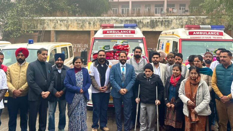 ਮਰੀਜ਼ ਦੀ ਜਾਨ ਬਚਾਉਣ ‘ਚ ਮੁੱਢਲਾ ਰੋਲ ਅਦਾ ਕਰਦੇ ਹਨ 108 ਐਬੂਲੈਂਸ ਡਰਾਈਵਰ : ਡਿਪਟੀ ਕਮਿਸ਼ਨਰ