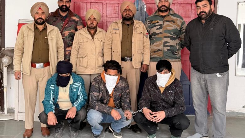 ਬਠਿੰਡਾ ਵਿੱਚ ਟਾਰਗੇਟ ਕਿਲਿੰਗ ਦੀ ਵਾਰਦਾਤ ਟਲ਼ੀ ; ਅਰਸ਼ ਡੱਲਾ ਗੈਂਗ ਨਾਲ ਜੁੜੇ ਤਿੰਨ ਵਿਅਕਤੀ 4 ਪਿਸਤੌਲਾਂ ਸਮੇਤ ਗ੍ਰਿਫ਼ਤਾਰ