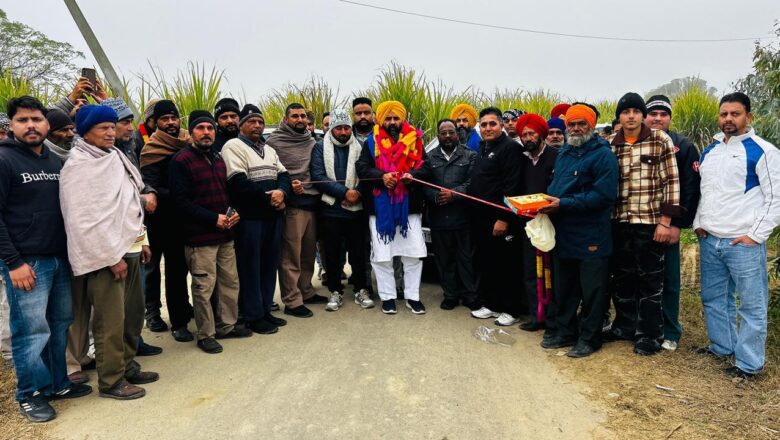 ਡਿਪਟੀ ਸਪੀਕਰ ਜੈ ਕ੍ਰਿਸ਼ਨ ਸਿੰਘ ਰੌੜੀ ਵੱਲੋਂ ਹਲਕਾ ਗੜ੍ਹਸ਼ੰਕਰ ਦੇ ਵੱਖ-ਵੱਖ ਪਿੰਡਾਂ ਦੀਆਂ ਲਿੰਕ ਸੜਕਾਂ ਦਾ ਉਦਘਾਟਨ