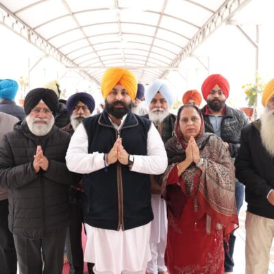 ਮਾਘੀ ਦੇ ਪਵਿੱਤਰ ਦਿਹਾੜੇ ਤੋ ਹਲਕੇ ਵਿਚ ਵਿਕਾਸ ਦੀ ਰਫਤਾਰ ਨੂੰ ਹੋਰ ਗਤੀ ਨਾਲ ਸੁਰੂ ਕੀਤੀ ਜਾਵੇਗੀ- ਹਰਜੋਤ ਸਿੰਘ ਬੈਂਸ