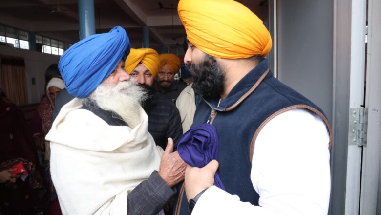 ਕੈਬਨਿਟ ਮੰਤਰੀ ਹਰਜੋਤ ਬੈਂਸ ਨੇ ਇਤਿਹਾਸਕ ਗੁਰਦੁਆਰਾ ਕੁਸ਼ਟ ਨਿਵਾਰਨ ਭਾਤਪੁਰ ਸਾਹਿਬ ਟੇਕਿਆ ਮੱਥਾ