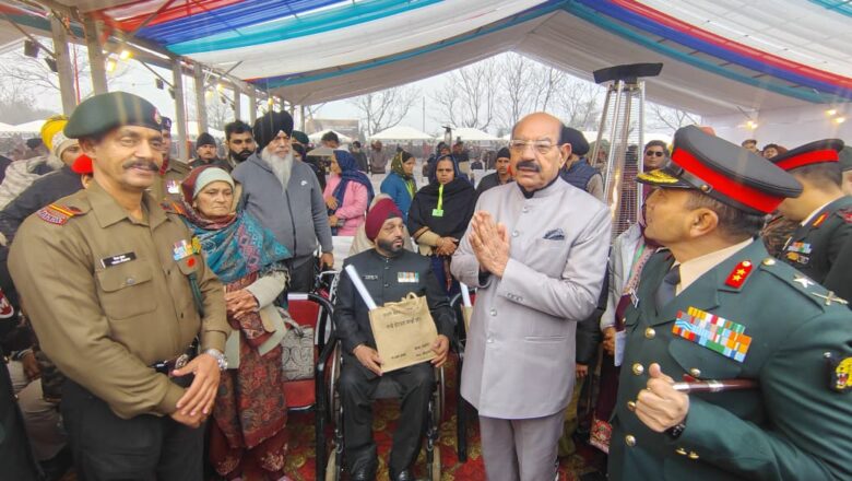 ਵੈਟਰਨਜ਼ ਡੇ: ਮੋਹਿੰਦਰ ਭਗਤ ਵੱਲੋਂ ਰੱਖਿਆ ਸੇਵਾਵਾਂ ਦੇ ਸਾਬਕਾ ਸੈਨਿਕਾਂ ਦੇ ਜਜ਼ਬੇ ਅਤੇ ਕੁਰਬਾਨੀ ਦੀ ਸ਼ਲਾਘਾ