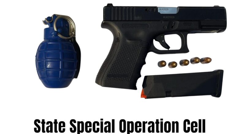 ਗਣਤੰਤਰ ਦਿਵਸ ਦੇ ਮੱਦੇਨਜ਼ਰ, ਅੰਮ੍ਰਿਤਸਰ ਤੋਂ ਬੀ.ਕੇ.ਆਈ. ਆਪਰੇਟਿਵ ਹੈਂਡ ਗ੍ਰਨੇਡ ਅਤੇ ਗਲੌਕ ਪਿਸਤੌਲ ਸਮੇਤ ਕਾਬੂ