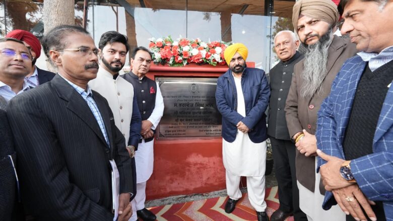 ਮੁੱਖ ਮੰਤਰੀ ਵੱਲੋਂ ਹੁਸ਼ਿਆਰਪੁਰ ਵਿੱਚ ਸਲੇਰਾਨ ਡੈਮ ਈਕੋ-ਟੂਰਿਜ਼ਮ ਪ੍ਰੋਜੈਕਟ ਦਾ ਉਦਘਾਟਨ; ਕਿਹਾ, ‘ਆਪ’ ਸਰਕਾਰ ਪੰਜਾਬ ਦੇ ਸੈਰ-ਸਪਾਟਾ ਸਥਾਨਾਂ ਨੂੰ ਵਿਕਸਤ ਕਰਕੇ ਨੌਜਵਾਨਾਂ ਨੂੰ ਦੇ ਰਹੀ ਹੈ ਰੋਜ਼ਗਾਰ