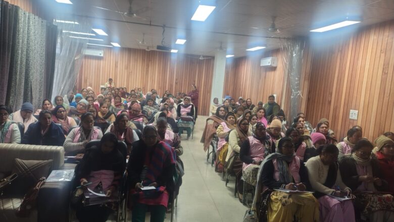 ਬੱਚਿਆਂ ਦੇ ਪੋਸ਼ਣ ਅਤੇ ਸ਼ੁਰੂਆਤੀ ਸਿੱਖਿਆ ਨੂੰ ਹੋਰ ਬਿਹਤਰ ਕਰਨ ਲਈ ਆਂਗਣਵਾੜੀ ਵਰਕਰਾਂ ਨੂੰ ਦਿੱਤੀ ਵਿਸ਼ੇਸ ਸਿਖਲਾਈ