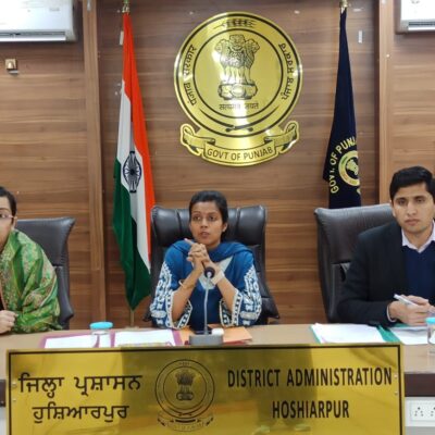 ਨੇਚਰ ਫੈਸਟ ਪ੍ਰਬੰਧਾਂ ਨੂੰ ਲੈ ਕੇ ਡਿਪਟੀ ਕਮਿਸ਼ਨਰ ਆਸ਼ਿਕਾ ਜੈਨ ਨੇ ਕੀਤੀ ਸਮੀਖਿਆ ਮੀਟਿੰਗ