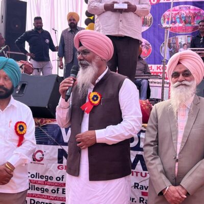 ਨਰਸਿੰਗ ਕਾਲਜ ਵੱਲੋਂ ਸਲਾਨਾ ਇਨਾਮ ਵੰਡ ਸਮਾਰੋਹ ਕਰਵਾਇਆ ਗਿਆ 