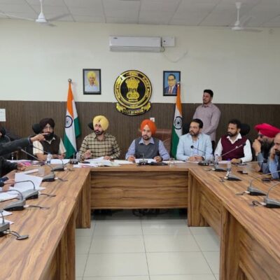 ਮੁੱਖ ਮੰਤਰੀ ਦੇ ਓ.ਐਸ.ਡੀ. ਸੁਖਵੀਰ ਸਿੰਘ ਵੱਲੋਂ ਧੂਰੀ ਹਲਕੇ ਦੇ ਸਰਪੰਚਾਂ ਨਾਲ ਬੈਠਕ