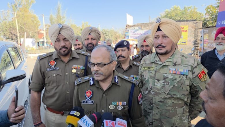 ਡਾਇਰੈਕਟਰ ਬਿਊਰੋ ਆਫ਼ ਇਨਵੈਸਟੀਗੇਸ਼ਨ ਨੇ ਆਪਰੇਸ਼ਨ ਪ੍ਰਹਾਰ-2 ਤਹਿਤ ਸੰਗਰੂਰ ਜ਼ਿਲ੍ਹੇ ’ਚ ਲਗਾਏ ਨਾਕਿਆਂ ਦਾ ਲਿਆ ਜਾਇਜ਼ਾ