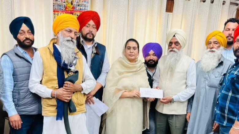 ਵਿਧਾਇਕ ਨਰਿੰਦਰ ਕੌਰ ਭਰਾਜ ਨੇ ਸਰਬਸੰਮਤੀ ਨਾਲ ਚੁਣੀਆਂ ਪੰਚਾਇਤਾਂ ਨੂੰ 05-05 ਲੱਖ ਰੁਪਏ ਦੇ ਚੈੱਕ ਵੰਡੇ