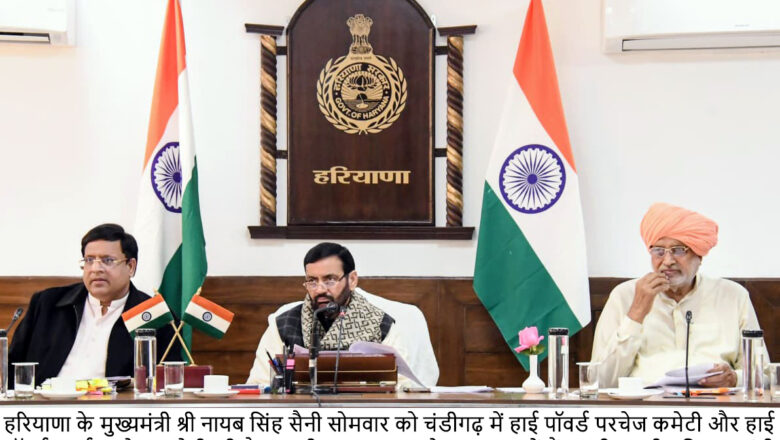 हरियाणा की कानून-व्यवस्था को देश में एक मॉडल के रूप में स्थापित करना सरकार का संकल्प-मुख्यमंत्री नायब सिंह सैनी