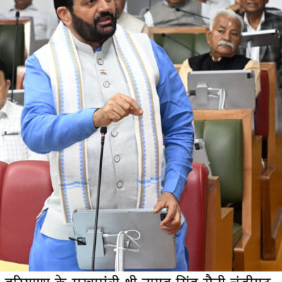 मुख्यमंत्री नायब सिंह सैनी ने सिंगल यूज़ प्लास्टिक के उपयोग पर जताई चिंता