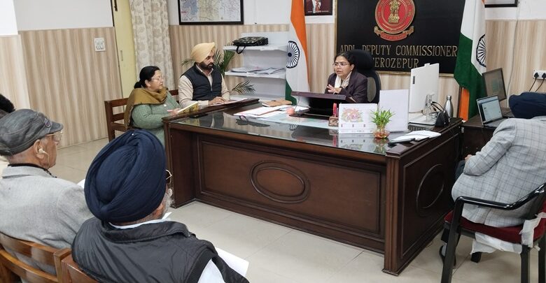 “ਸਾਡੇ ਬਜ਼ੁਰਗ ਸਾਡਾ ਮਾਣ” ਤਹਿਤ 05 ਫਰਵਰੀ ਨੂੰ ਸ਼੍ਰੀ ਰਾਮਬਾਗ ਬਿਰਧ ਸੇਵਾ ਆਸ਼ਰਮ ਫ਼ਿਰੋਜ਼ਪੁਰ ਛਾਉਣੀ ਵਿਖੇ ਲੱਗੇਗਾ ਮੈਗਾ ਕੈਂਪ – ਵਧੀਕ ਡਿਪਟੀ ਕਮਿਸ਼ਨਰ