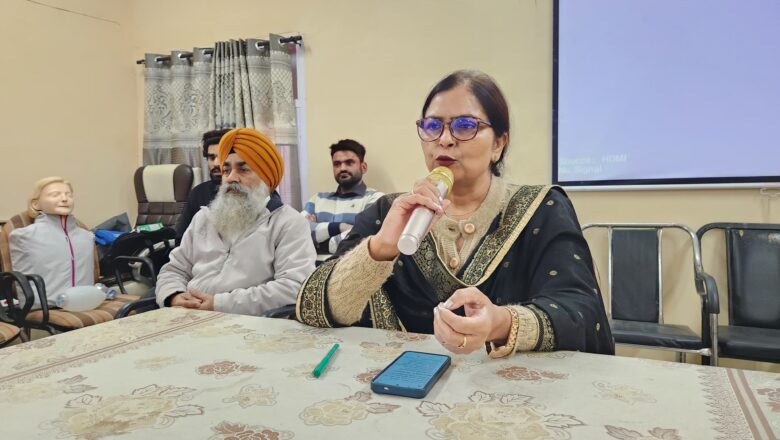 ਪੰਜਾਬ ਸਰਕਾਰ ਵੱਲੋਂ ਕੈਂਸਰ ਦੇ ਮਰੀਜ਼ਾਂ ਲਈ ਮੁੱਖ ਮੰਤਰੀ ਕੈਂਸਰ ਰਾਹਤ ਕੋਸ਼ ਸਕੀਮ ਤਹਿਤ 1.5 ਲੱਖ ਰੁਪਏ ਤੱਕ ਦਾ ਇਲਾਜ ਬਿਲਕੁਲ ਮੁਫ਼ਤ – ਸਿਵਲ ਸਰਜਨ 