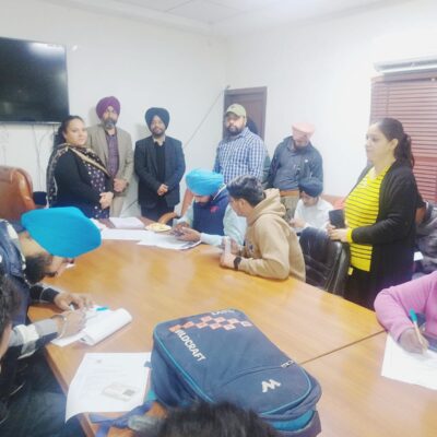 ਜਿਲ੍ਹਾ ਰੋਜ਼ਗਾਰ ਅਤੇ ਕਾਰੋਬਾਰ ਬਿਊਰੋ ਰੂਪਨਗਰ ਵਿਖੇ ਲਗਾਏ ਪਲੇਸਮੈਂਟ ਕੈਂਪ ‘ਚ 61 ਉਮੀਦਵਾਰਾਂ ਦੀ ਹੋਈ ਨੌਕਰੀ ਲਈ ਚੋਣ