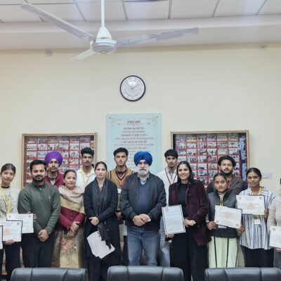 ਸਰਕਾਰੀ ਕਾਲਜ ਰੋਪੜ ਦੇ 21 ਵਲੰਟੀਅਰਾਂ ਨੇ ਹਾਈਕਿੰਗ–ਟਰੈਕਿੰਗ ਕੈਂਪ ‘ਚ ਭਾਗ ਲਿਆ