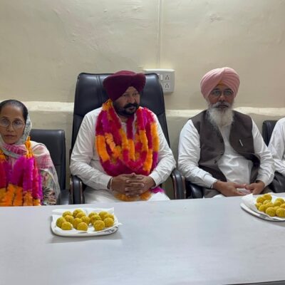 ਪੀ.ਏ.ਡੀ.ਬੀ ਬੈਂਕ ਦੇ ਚੇਅਰਮੈਨ ਵਜੋਂ ਜਗਮੋਹਨ ਸਿੰਘ ਲੱਕੀ ਅਤੇ ਵਾਈਸ ਚੇਅਰਮੈਨ ਵਜੋਂ ਕਰਮਜੀਤ ਕੌਰ ਦੀ ਨਿਯੁਕਤੀ