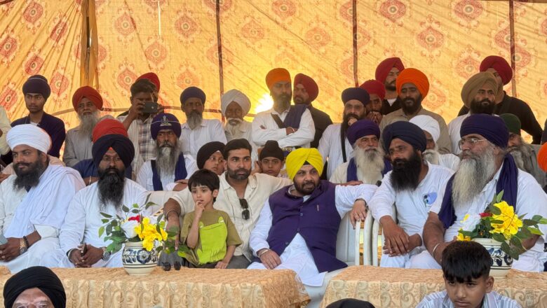 ਕੈਬਨਿਟ ਮੰਤਰੀ ਹਰਭਜਨ ਸਿੰਘ ਈਟੀਓ ਨੇ ਜੱਬੋਵਾਲ ਦੇ ਸਲਾਨਾ ਧਾਰਮਿਕ ਜੋੜ ਮੇਲੇ ਅਤੇ ਖੇਡ ਮੇਲੇ ਵਿੱਚ ਭਰੀ ਹਾਜ਼ਰੀ