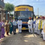 ਮੁੱਖ ਮੰਤਰੀ ਤੀਰਥ ਯਾਤਰਾ ਤਹਿਤ ਪਿੰਡ ਚੰਦਬਾਜਾ ਤੋਂ ਸ਼ਰਧਾਲੂਆਂ ਦੀ ਬੱਸ ਧਾਰਮਿਕ ਅਸਥਾਨਾਂ ਲਈ ਰਵਾਨਾ